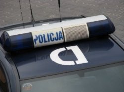 policyjny radiowóz napis policja