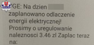 treść wiadomości sms