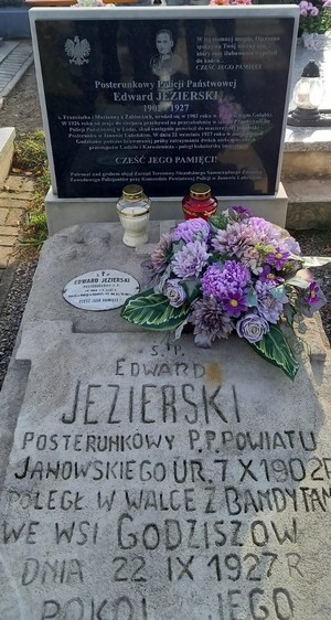 grób Edwarda Jezierskiego